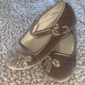 JOYFOLIE girls champagne Mary Janes